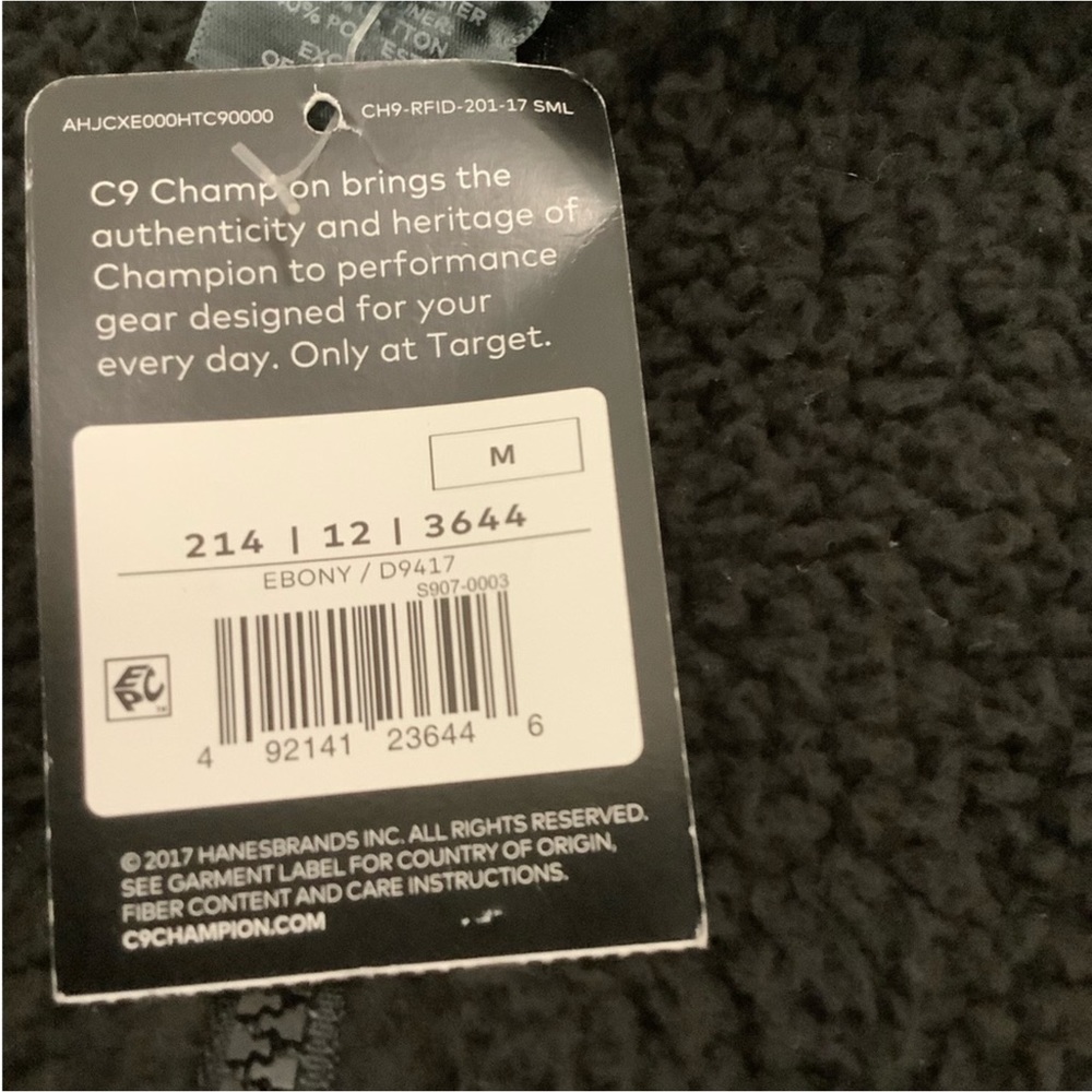 NWT Champion black Sherpa jacket❤️❤️❤️❤️ - Picture 7 of 8